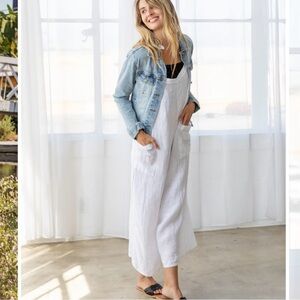 PuroLino Linen Romper